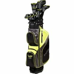 Tour Edge Bazooka 470 Black Complete Set - Cart Bag - Graphite