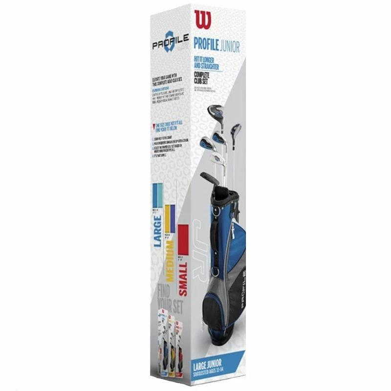 Wilson Juniors' Profile JGI 9 Piece Package Set - Image 6