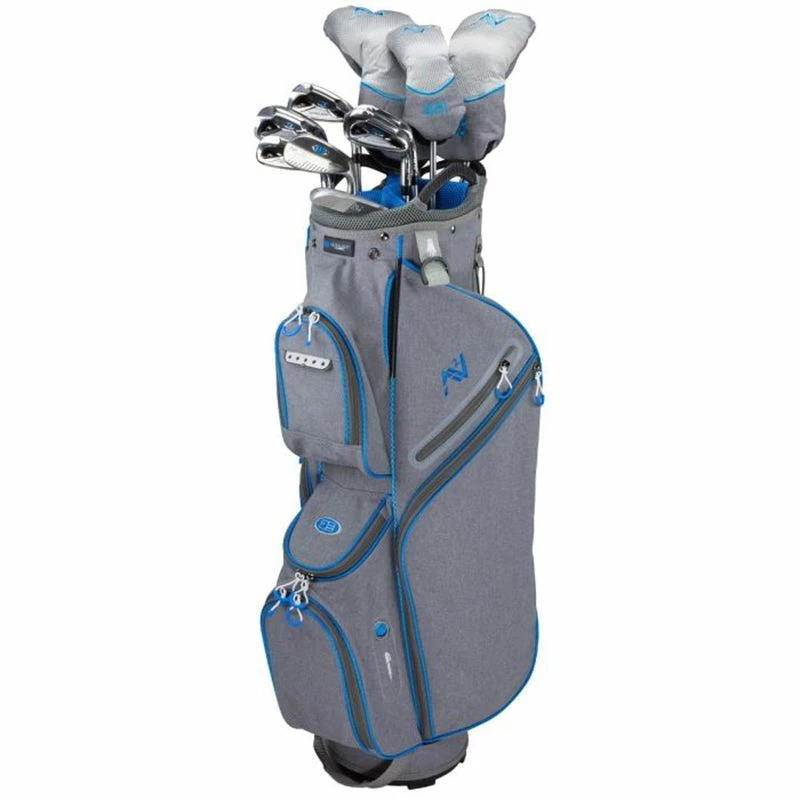 US Kids Girls' Ultralight AV2 10 Club Cart Bag Set