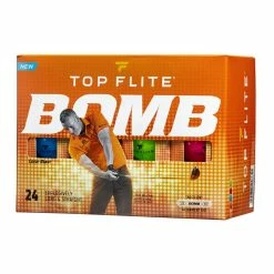 Top-Flite 22 Bomb Color Blast Golf Balls - 24 Pack