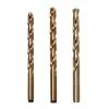 Set Of Cobalt Drill Bits - T, U And 3/8