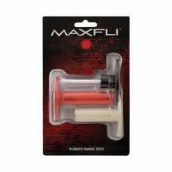 Maxfli Multi-Length Rubber Range Tees - 3 Pack-MX125