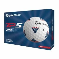 TaylorMade 2021 TP5 Pix USA Golf Balls-TM9057